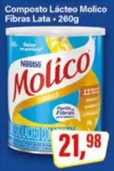 Rede Supermarket Composto Lácteo Molico Fibras Lata oferta