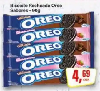 Rede Supermarket Biscoito Recheado Oreo Sabores oferta