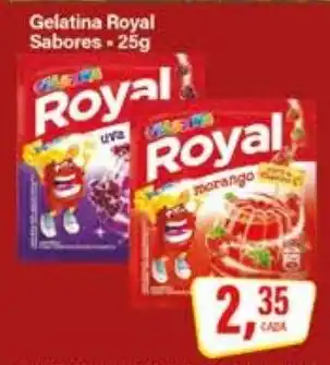 Rede Supermarket Gelatina royal sabores oferta