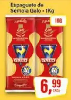 Rede Supermarket Espaguete de Sémola Galo oferta
