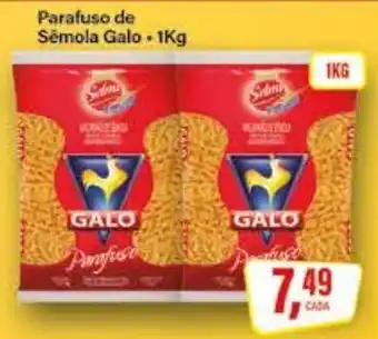 Rede Supermarket Parafuso de Sêmola Galo oferta