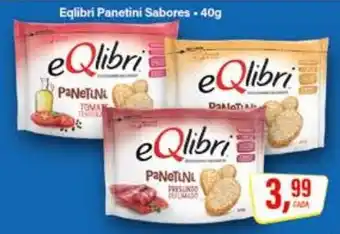 Rede Supermarket Eqlibri Panetini Sabores oferta