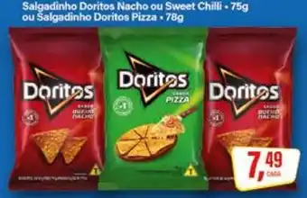 Rede Supermarket Salgadinho Doritos Nacho ou Sweet Chilli oferta