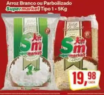 Rede Supermarket Arroz Branco ou Parboilizado oferta