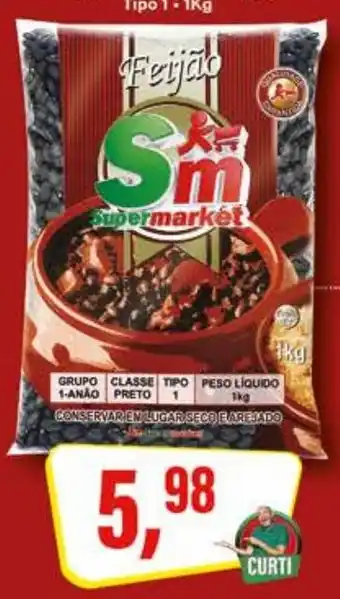 Rede Supermarket Feijão oferta