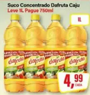 Rede Supermarket Suco concentrado dafruta caju oferta