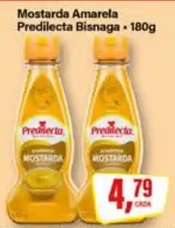 Rede Supermarket Mostarda amarela predilecta bisnaga oferta