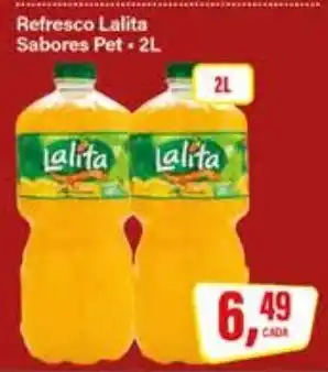 Rede Supermarket Refresco Lalita Sabores Pet oferta