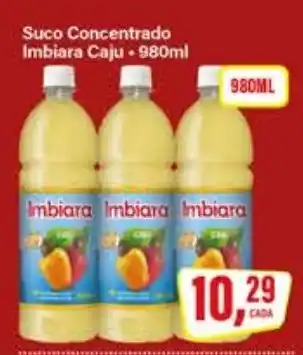 Rede Supermarket Suco concentrado imbiara caju oferta