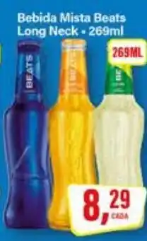 Rede Supermarket Bebida Mista Beats Long Neck oferta