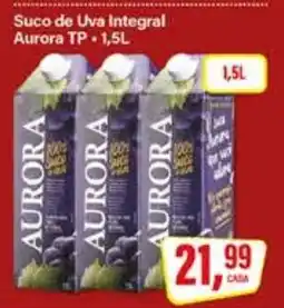 Rede Supermarket Suco de Uva Integral Aurora TP oferta