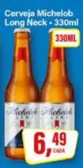 Rede Supermarket Cerveja michelob long neck oferta