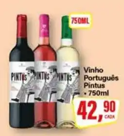 Rede Supermarket Vinho Português Pintus oferta