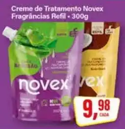 Rede Supermarket Creme de tratamento novex fragrâncias refil oferta