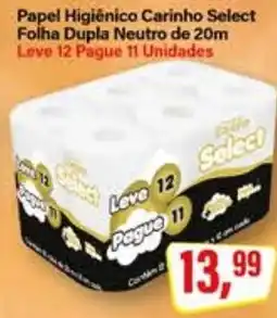 Rede Supermarket Papel Higiênico Carinho Select oferta