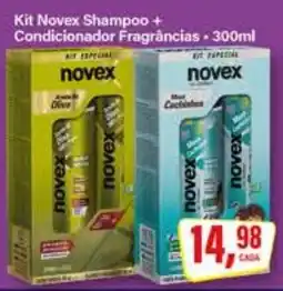 Rede Supermarket Kit Novex Shampoo + Condicionador Fragrâncias oferta