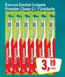 Rede Supermarket Escova Dental Colgate Premier Clean oferta