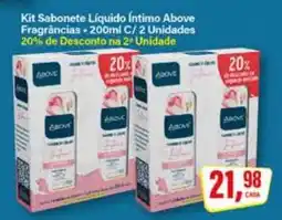 Rede Supermarket Kit Sabonete Líquido Íntimo Above Fragrâncias oferta