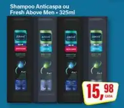 Rede Supermarket Shampoo Anticaspa ou Fresh Above Men oferta