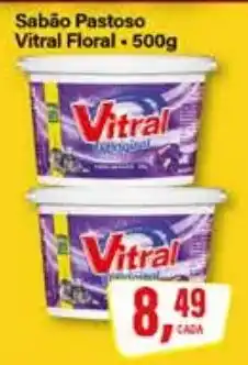 Rede Supermarket Sabão Pastoso Vitral Floral oferta