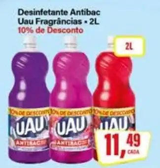 Rede Supermarket Desinfetante Antibac Uau Fragrâncias oferta