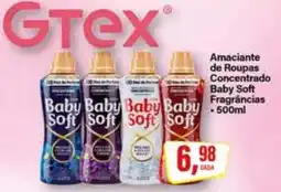 Rede Supermarket Amaciante de roupas concentrado baby soft fragrâncias oferta