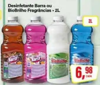 Rede Supermarket Desinfetante Barra ou BioBrilho Fragrâncias oferta