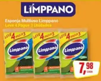 Rede Supermarket Esponja multiuso limppano oferta