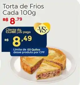 Villarreal Supermercados Torta de Frios oferta