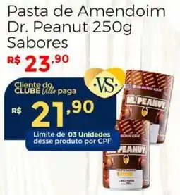Villarreal Supermercados Pasta de Amendoim Dr. Peanut Sabeores oferta