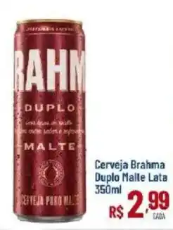 Max Atacadista Cerveja brahma duplo malte lata oferta