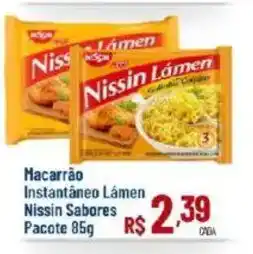 Max Atacadista Macarrão instantâneo lamen nissin sabores oferta