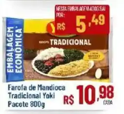 Max Atacadista Farofa de Mandioca Tradicional Yaki oferta