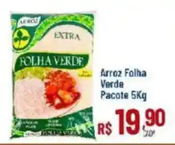 Max Atacadista Arroz folha verde oferta