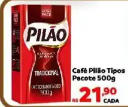 Max Atacadista Café Pilão Tipos Tradicional oferta