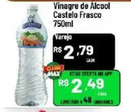 Max Atacadista Vinegar of alcohol castelo frasco oferta