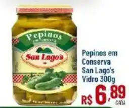 Max Atacadista Pepinos em conserva san lago's oferta