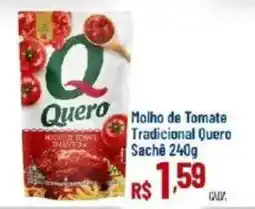 Max Atacadista molho de tomate tradicional quero oferta