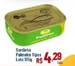 Max Atacadista Sardinha Palmeira Tipos oferta