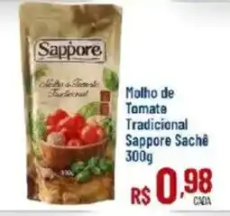 Max Atacadista molho de tomate tradicional sappore sachê oferta