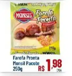Max Atacadista Farofa Pronta Monsil Pacote oferta