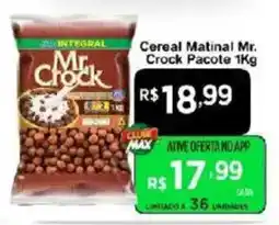 Max Atacadista Cereal Matinal Mr. Crock Pacole oferta