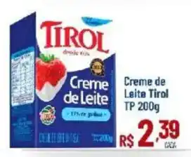 Max Atacadista Creme de Leite Tirol oferta