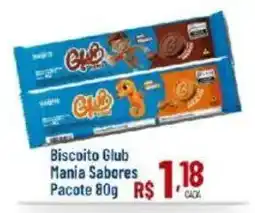Max Atacadista Biscoito Glub Mania Sabores oferta