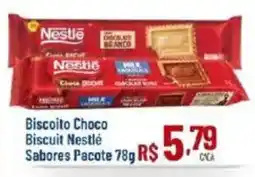 Max Atacadista Biscoito Choco Biscuit Nestlé Sabores oferta