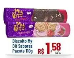 Max Atacadista Biscoito my bit sabores oferta
