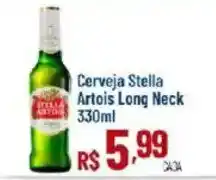Max Atacadista Cerveja Stella Artois Long Neck oferta