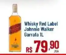 Max Atacadista Whisky Red Label Johnnie Walker oferta