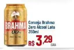 Max Atacadista Cerveja brahma zero alcool lata oferta
