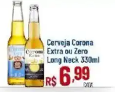 Max Atacadista Cerveja Corona Extra ou Zero Long Neck oferta